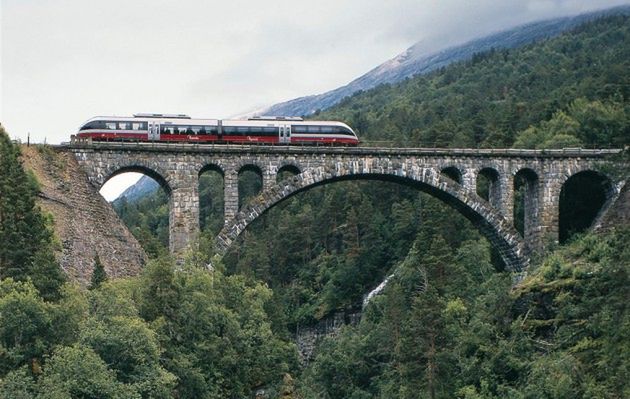 Najciekawsze trasy kolejowe w Europie
