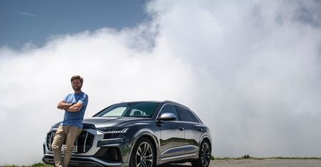 Pierwsza jazda Audi SQ8 TDI: sprintem przez Pireneje