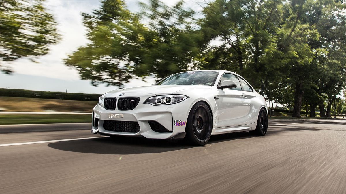 Zawieszenie firmy KW daje więcej możliwości klientowi BMW M2 niż sam producent auta.