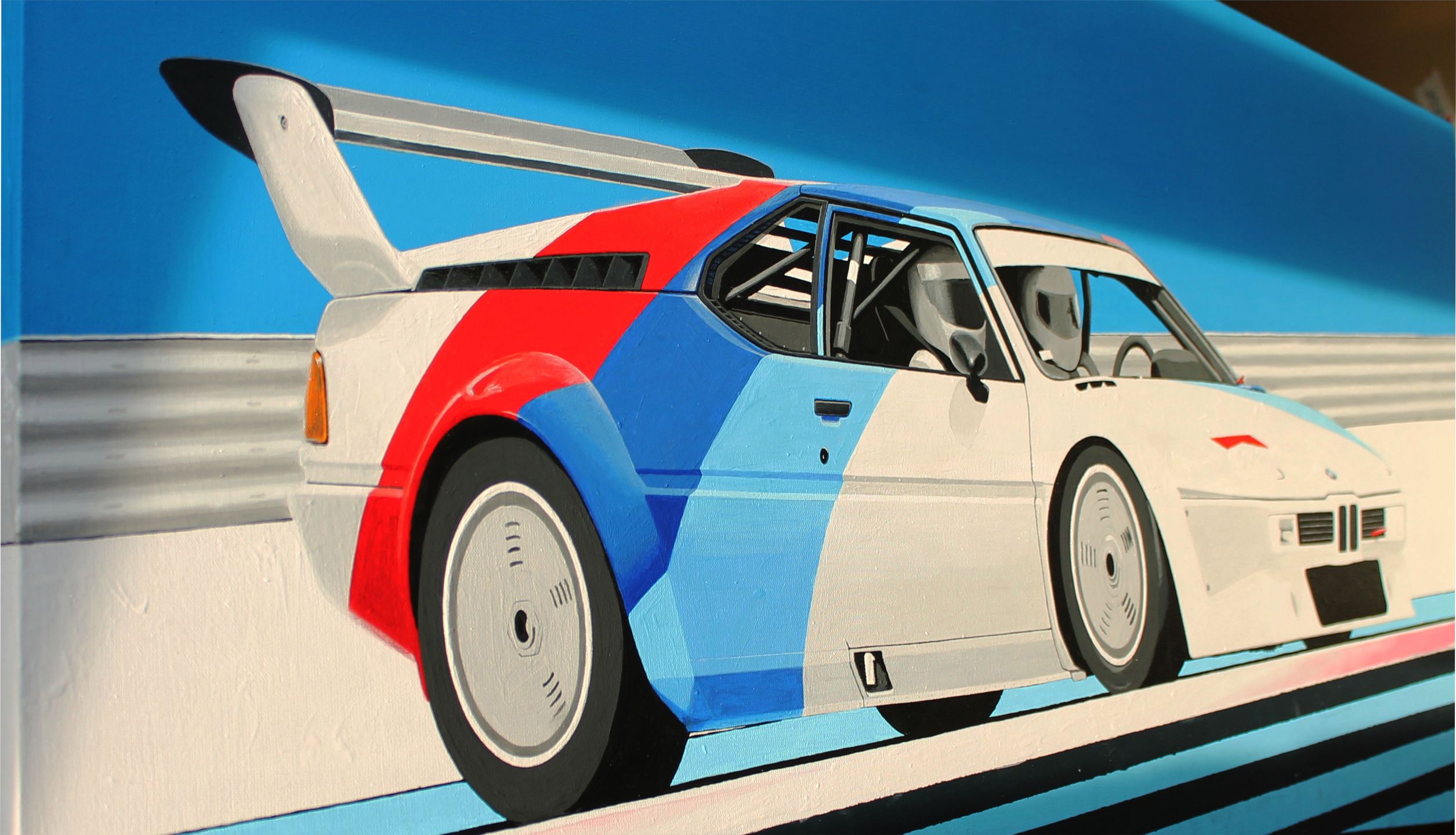 BMW M1 - niemiecki klasyk na płótnie 5