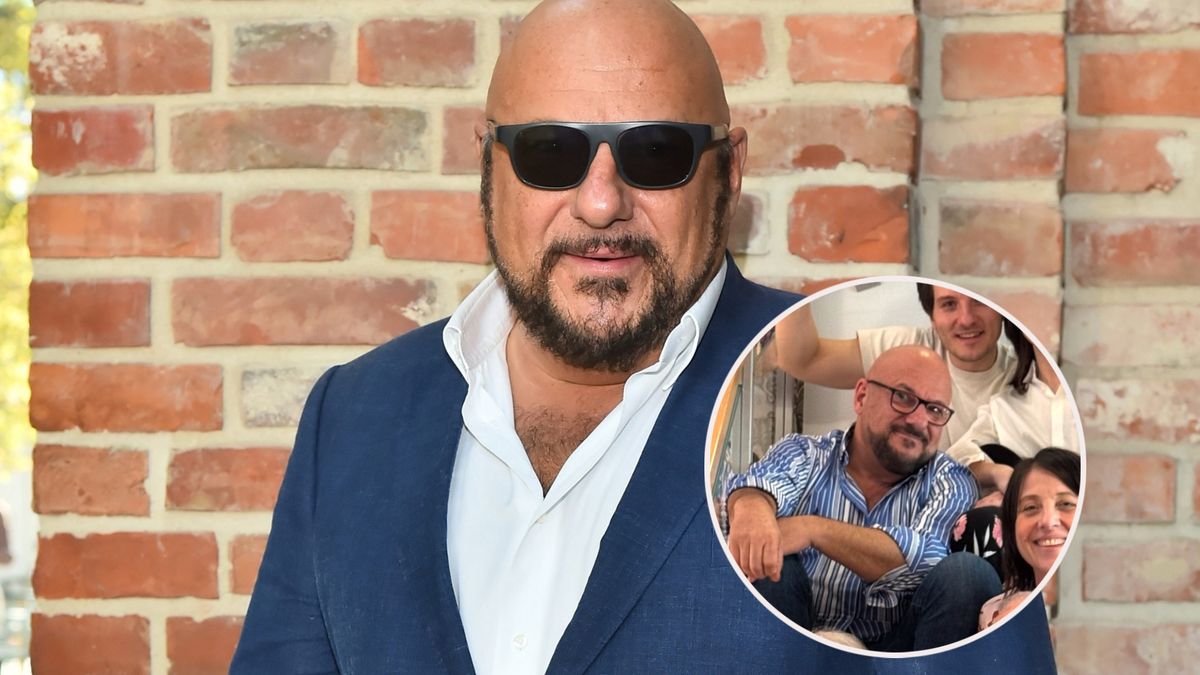 Piotr Gąsowski spędził święta z byłymi partnerkami