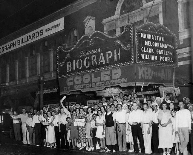 Biograph Theater - to tu na swój ostatni film MGM wybrał się John Dillinger