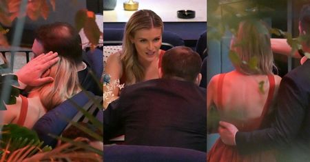 Czułe gesty Joanny Krupy i Dominika Tarczyńskiego. Polityk PiS-u obejmował i gładził gwiazdę TVN