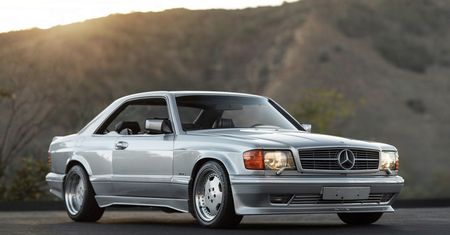 Mercedes 560 SEC 6.0 AMG - monstrum na sprzedaż