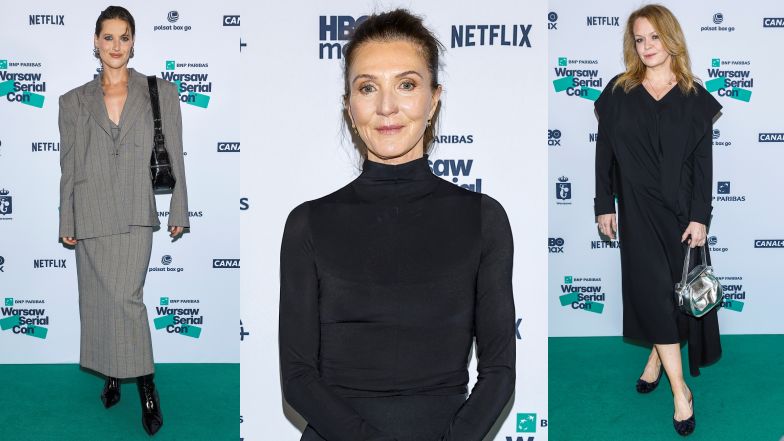 Gwiazdy pozują na BNP Paribas Warsaw SerialCon