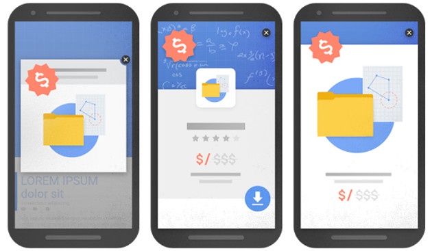 Google pop-up zakaz