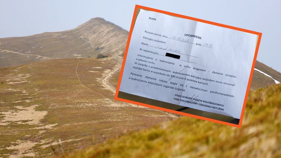 Uwaga na kartkę za wycieraczką samochodu