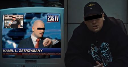 Budda po wyjściu z aresztu opublikował oświadczenie w formie PIOSENKI: "Wjeżdżają z kopa na lokal... dwudziestu chłopa"