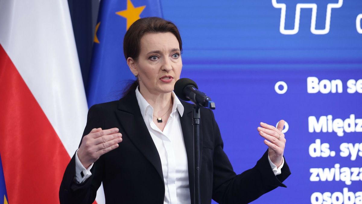 Konferencja minister Marzeny Okly-Drewnowicz
21.03.2024 Warszawa Konferencja minister Marzeny Okly-Drewnowicz, fot. Tomasz Jastrzebowski/REPORTER N/z Marzena Okla-Drewnowicz
Tomasz Jastrzebowski/REPORTER