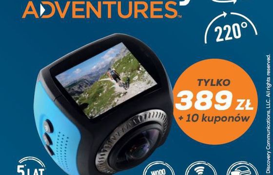 Carrefour i „Gazeta Wyborcza” oferują panoramiczną kamerę Discovery Adventures za kupony