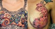 Te tatuaże pokrywają... blizny po usuniętych piersiach! (ZDJĘCIA)