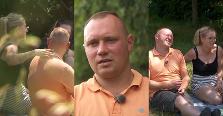 "Rolnik szuka żony". Rozkoszne chwile na łące. Masaż wprawił wszystkich w osłupienie. "Nie na miejscu"
