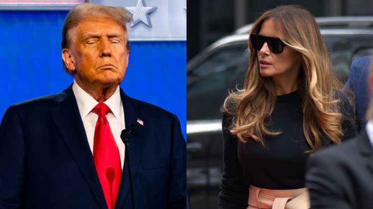 Melania Trump złamała tradycję i nie wsparła męża podczas debaty
