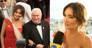 Kulczyk nie odstępowała Wałęsy na krok w Cannes. "Możemy dumnie kroczyć po czerwonym dywanie!"