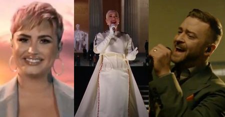 "Celebrating America". Gwiazdy świętują zaprzysiężenie Joe Bidena: Demi Lovato, Katy Perry, Justin Timberlake i inni (ZDJĘCIA)