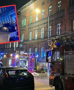 Podpalacz w szpitalu. W płonącej kamienicy były dzieci