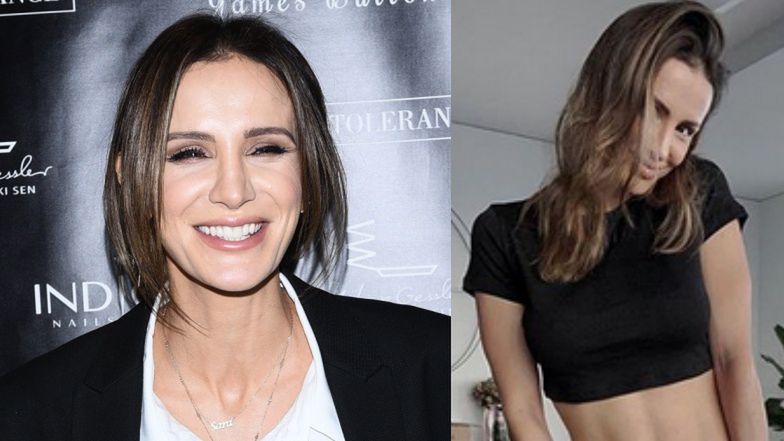 Sara Boruc pokazuje wyrzeźbiony brzuch