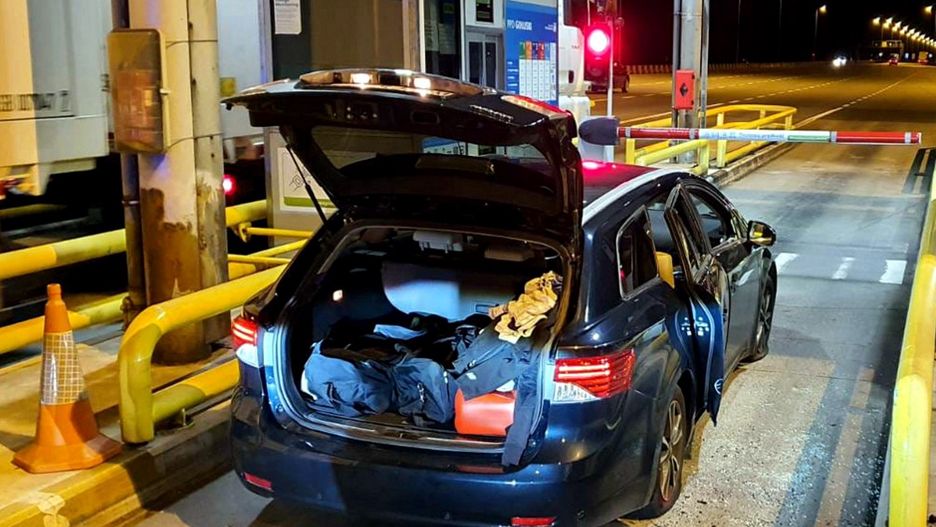 Znaleziony przez policjantów samochód