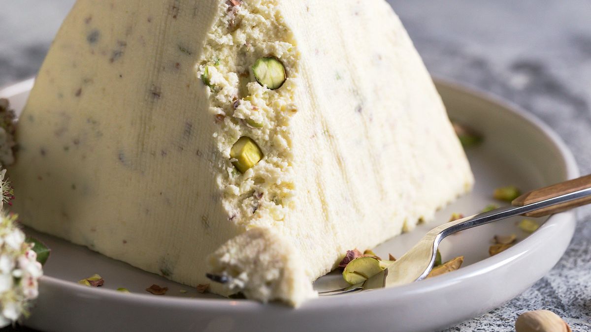 Pascha pistacjowa - przepis