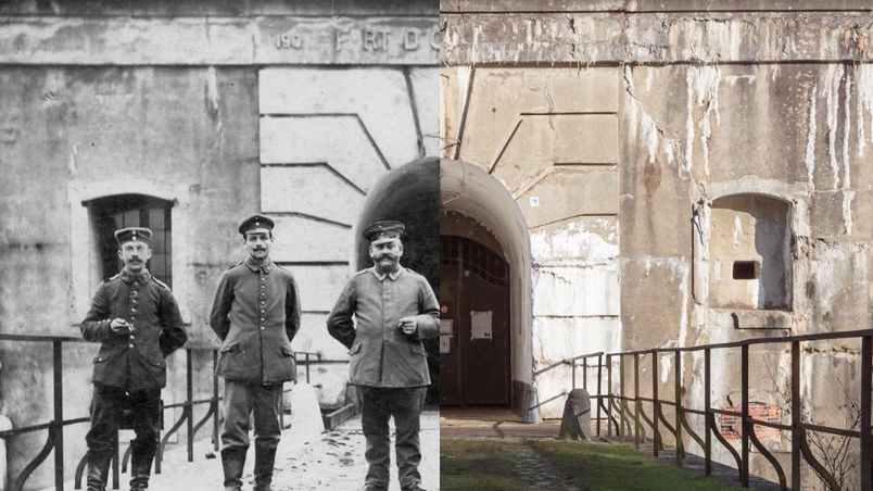 Te same miejsca z Antwerpii 100 lat temu i współcześnie na jednym filmie 1