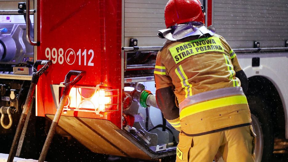 Zbijewo-Kolonia. Tragiczny pożar domu. Nie żyje jedna osoba