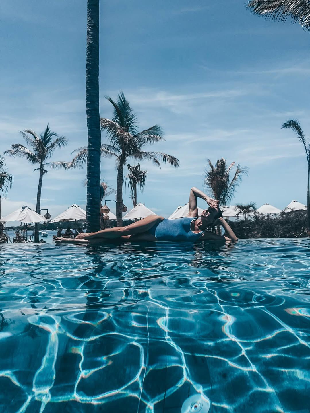 Anna Wendzikowska na wczasach