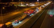 Będą przewozić ogromną maszynę. Utrudnienia dla kierowców na A1