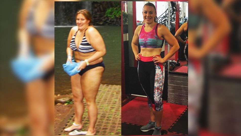 Natalie Hogg schudła prawie 40 kilogramów dzięki ćwiczeniom i diecie