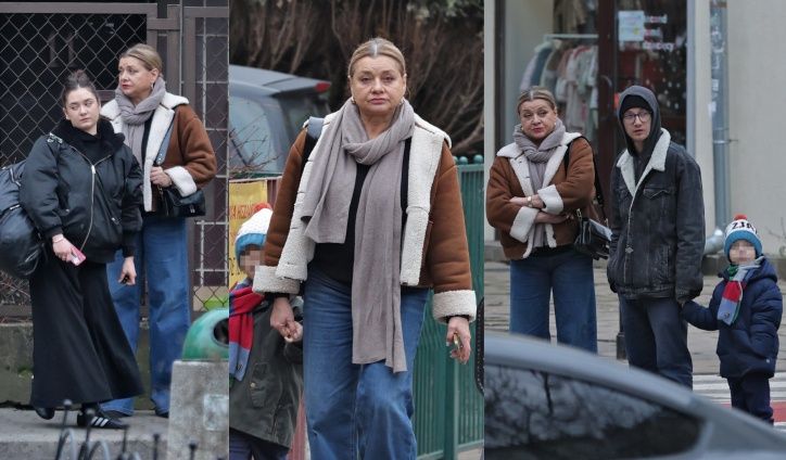 Małgorzata Ostrowska-Królikowska wywiązuje się z obowiązków babc