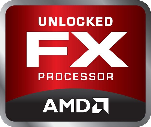 AMD FX Vishera procesor logo