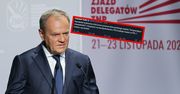 Wyciekł przekaz dnia PiS. Tusk wbija szpilę