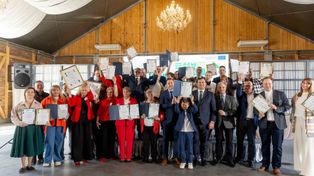 Pomigacze: Mistrzowie Agro 2025. Minister Stefan Krajewski nagrodził najlepszych rolników w Podlaskiem