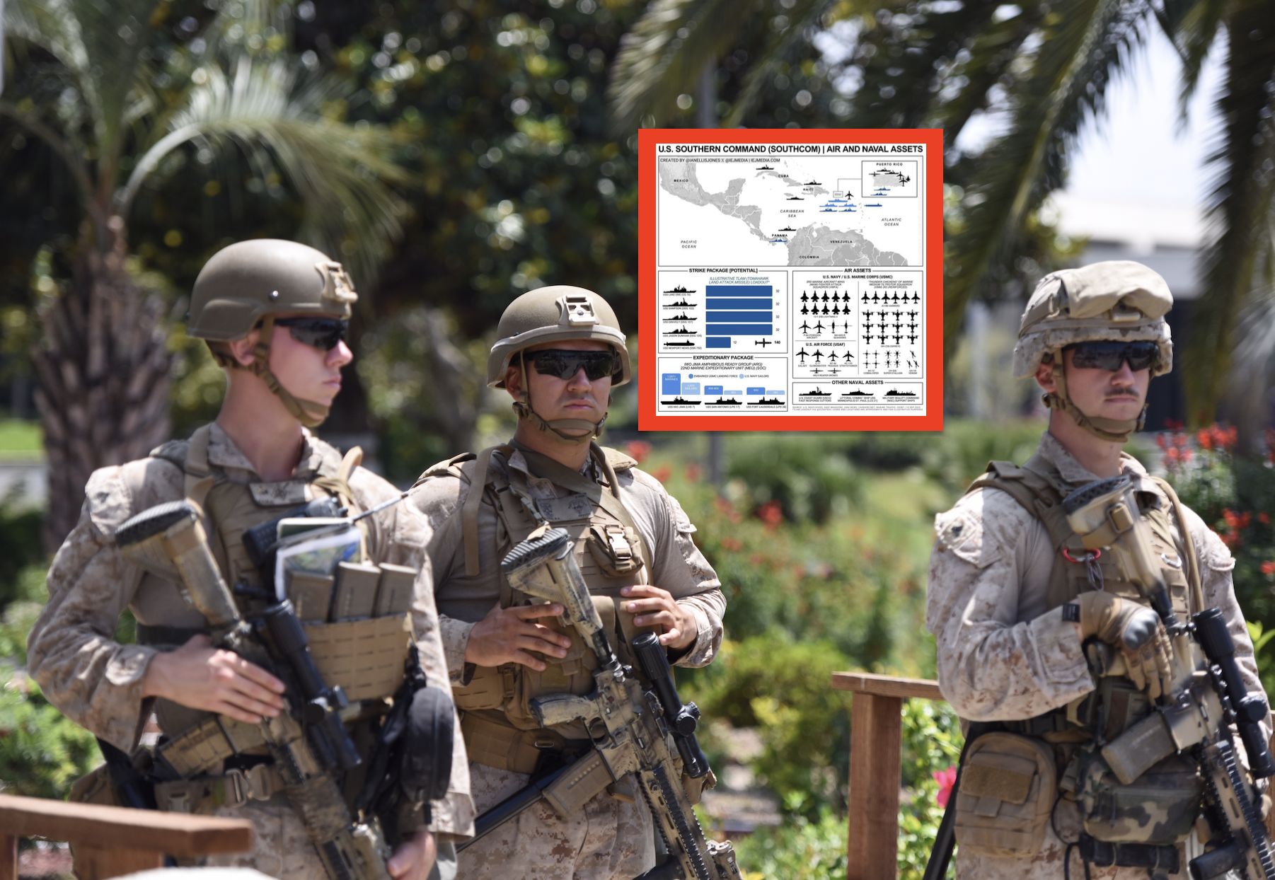 US Army zwiększa siły wokół Wenezueli. Czy możliwa jest operacja zajęcia terytorium?