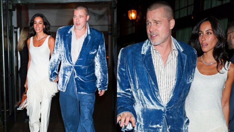 Brad Pitt i Ines de Ramon w drodze na randkę