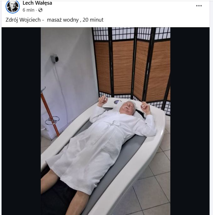 Lech Wałęsa w Lądku-Zdrój 
