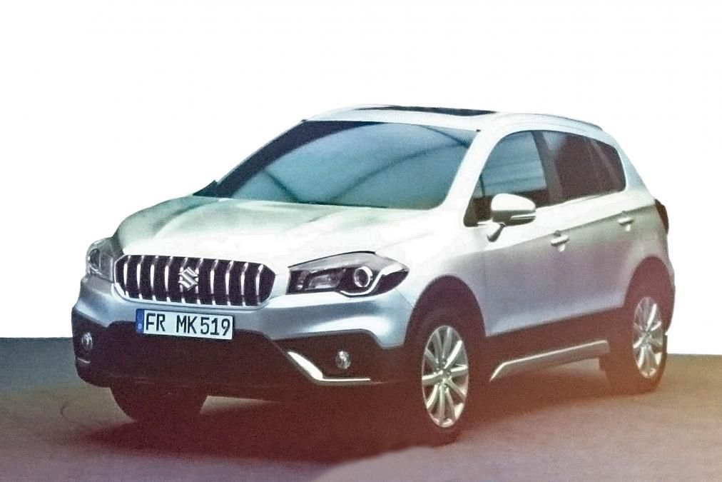 Suzuki SX4 S-cross facelifting – pierwsze zdjęcie mocno niepokoi