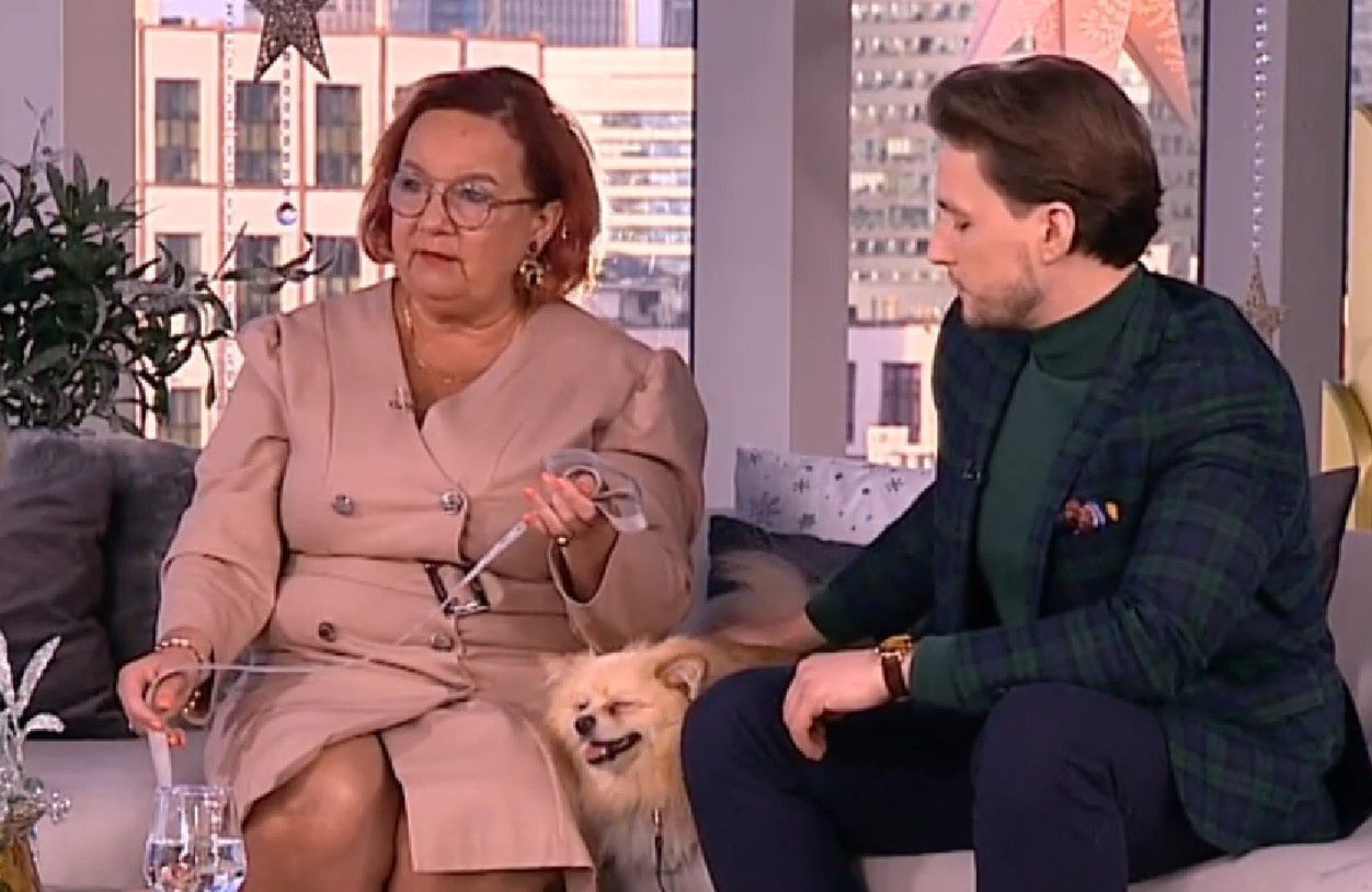 Izabela Zeiske i jej syn Joachim byli gośćmi programu "Dzień dobry TVN"