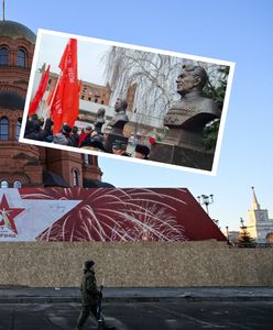 Odsłonili popiersie Stalina. Miasto szykuje się na wizytę Putina