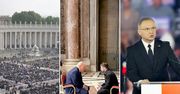 Pogrzeb papieża, spotkanie Trumpa z Zełeńskim i wsparcie Dudy. Co wydarzyło się w miniony weekend?