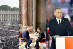 Pogrzeb papieża, spotkanie Trumpa z Zełeńskim i wsparcie Dudy. Co wydarzyło się w miniony weekend?