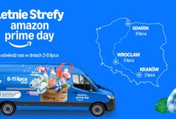 Letnia strefa Amazon Prime Day wyrusza w trasę po Polsce: Kraków jako pierwsze miasto łączy swoich mieszkańców uśmiechem