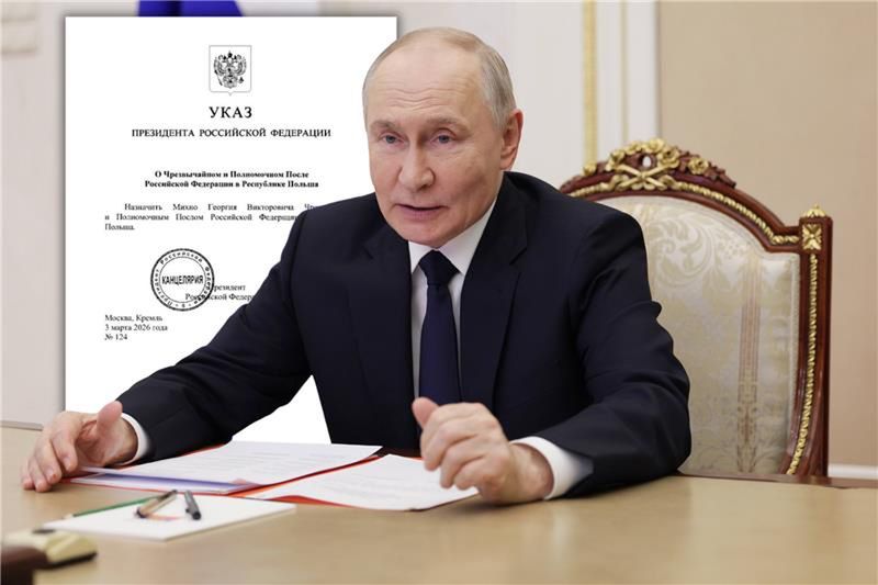 Putin zdecydował. Wskazał nowego ambasadora w Polsce