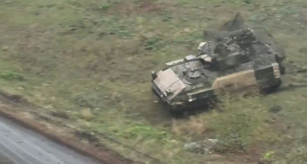 M2 Bradley in service of the Ukrainian army