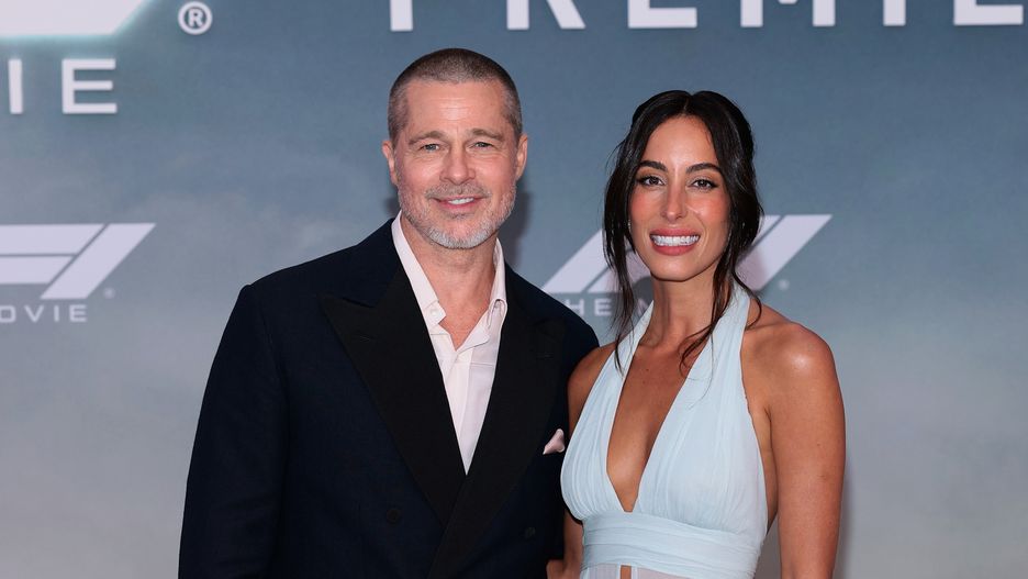 Brad Pitt i Ines de Ramon na premierze "F1"
