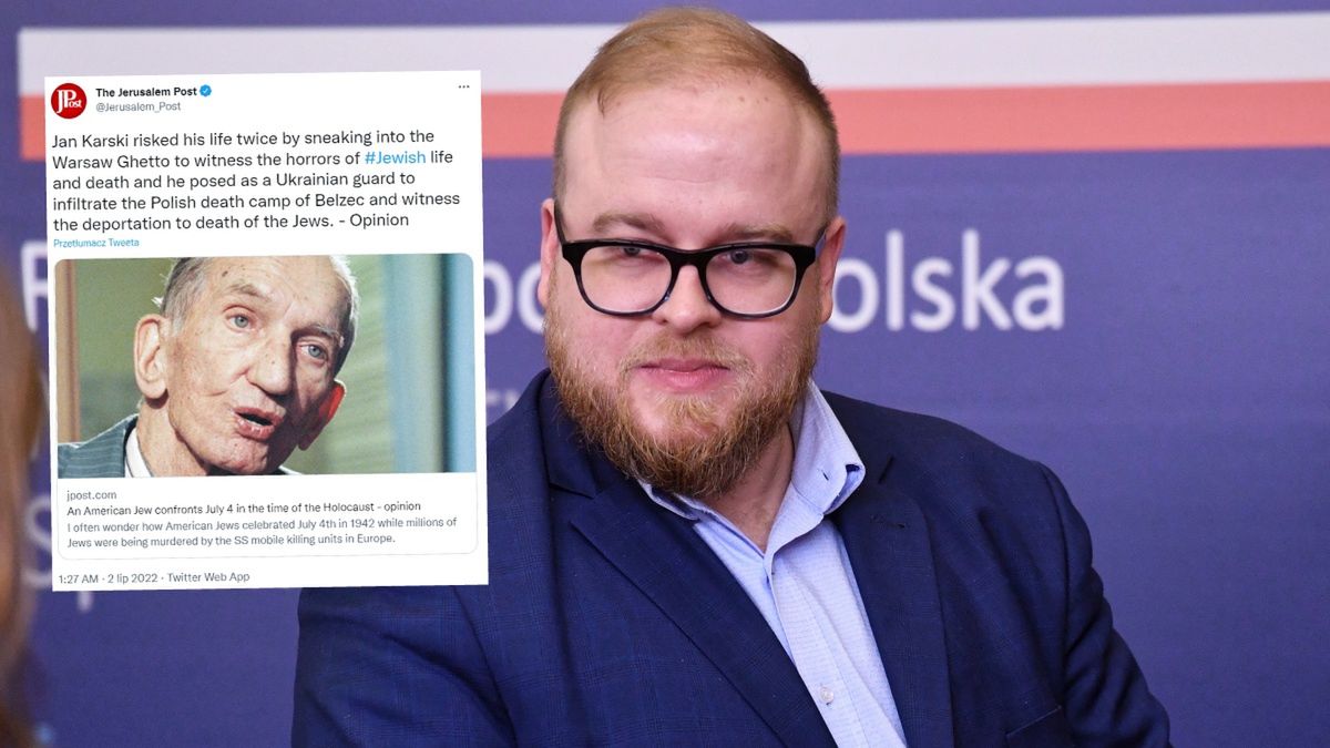 Rzecznik MSZ Łukasz Jasina potępił słowa użyte w artykule "Jerusalem Post" 