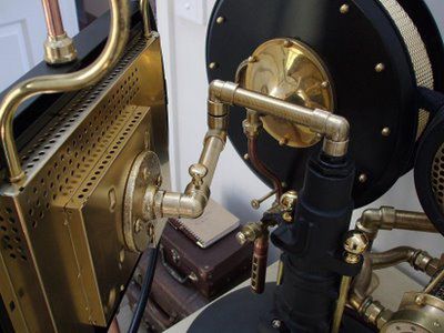 Komputer w stylu steampunk 2