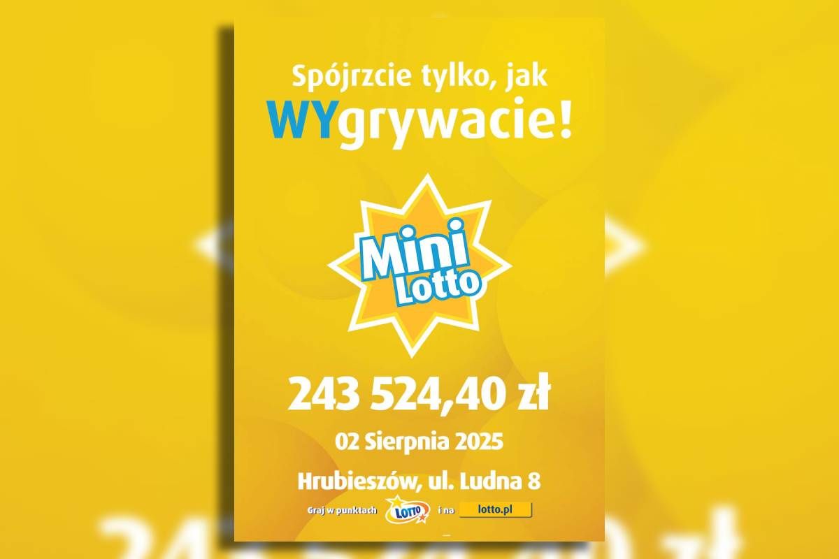 Wygrana Mini Lotto w Hrubieszowie