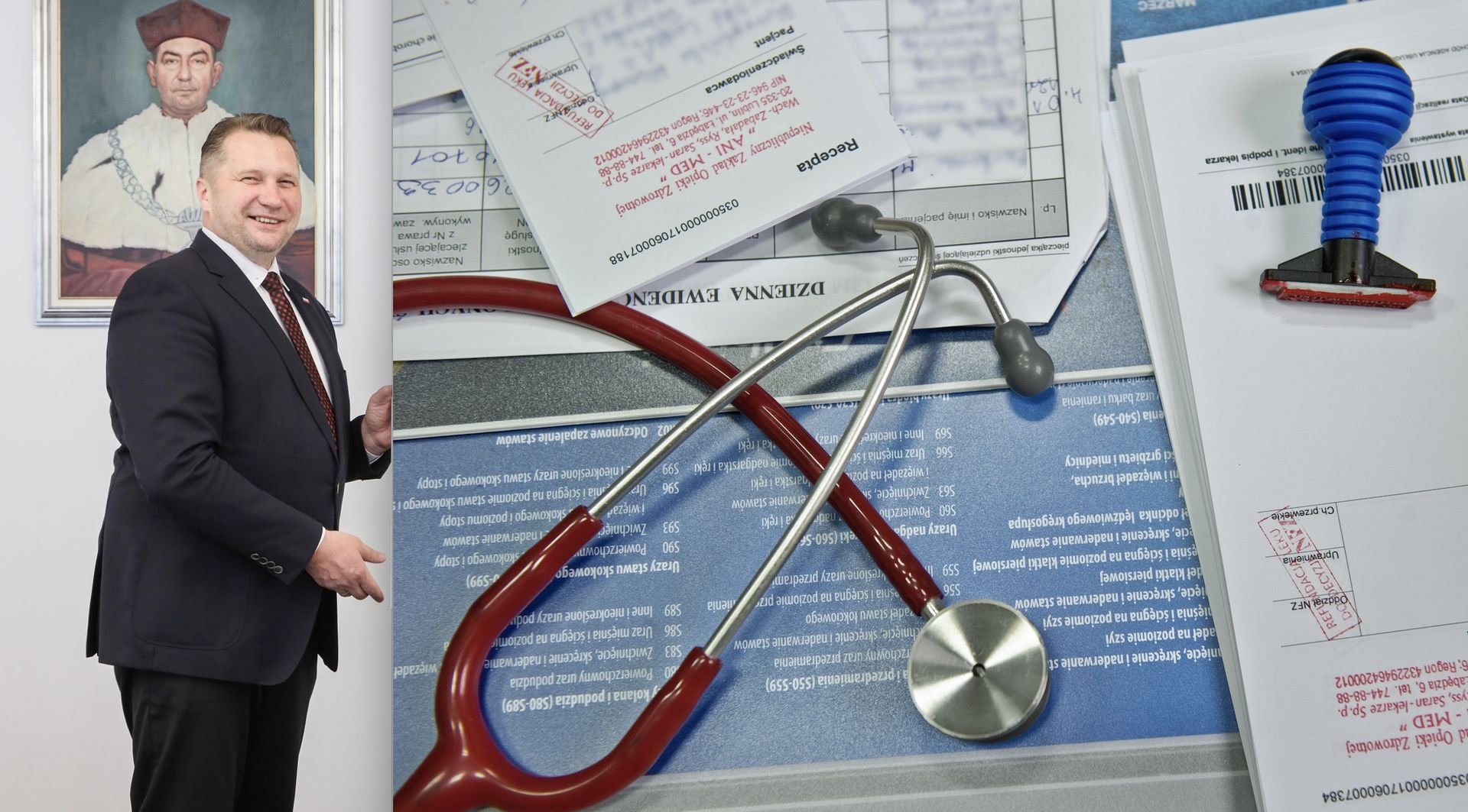 Nowe pieczątki lekarzy z nowymi pieczątkami. Wszystko na złość Czarnkowi