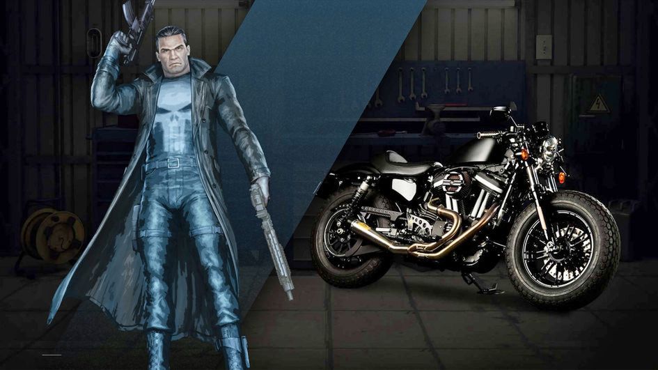 Harley-Davidson Forty-Eight "Punisher"