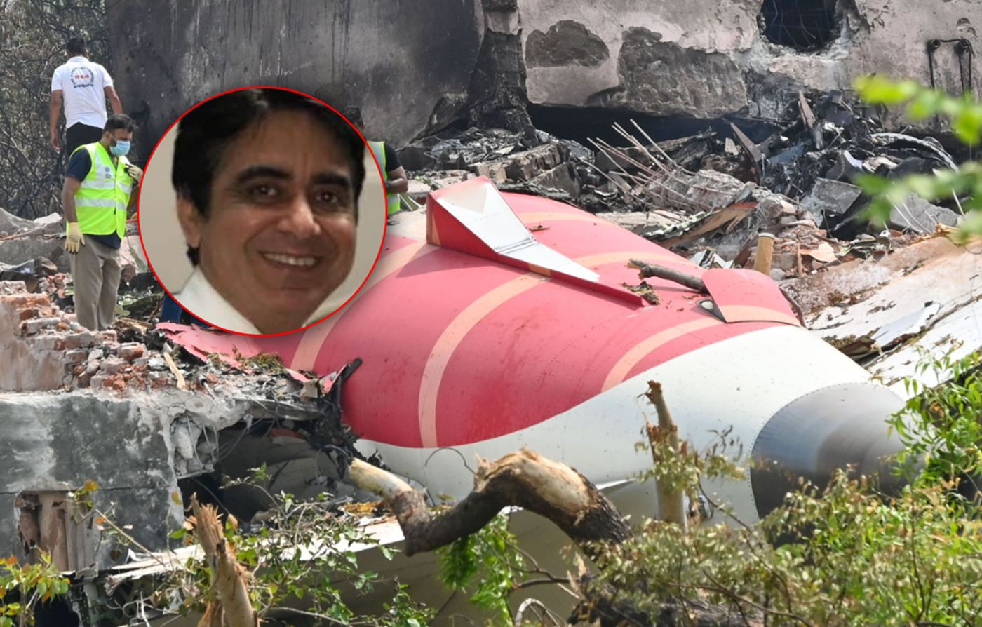 Sumeet Sabharwal był kapitanem lotu.